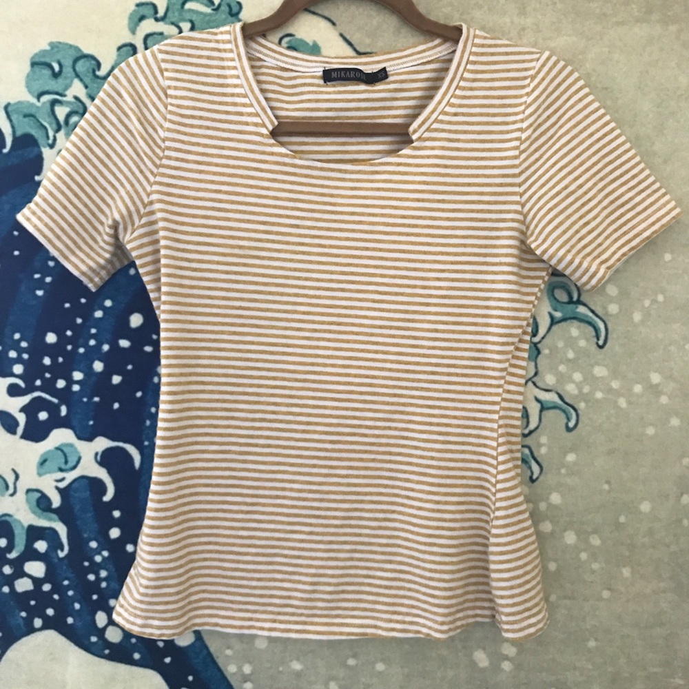 Mikarose Striped Tee